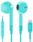 Ludos FEROX Auriculares USB C con Micrófono, Garantía de 5 años, Auriculares Tipo C con Cable para iPhone 16 15 Pro MAX Plus Samsung Galaxy S24 S23 S22 Ultra S21 FE S20 A53 A54, iPad Pro - Turquesa