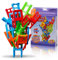 Generisch Balance Chairs Stapelspiel, 18 Stück, Balancier-Stühle für Kinder ab 3 Jahren, 20,5 x 15 x 3,5 cm