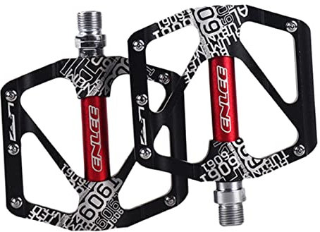 YARNOW 2pcs Stable Non-slip Bike Pedals Aluminum Alloy Pedal for Mountain Bike Road
