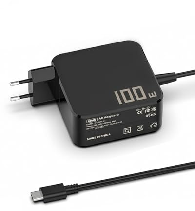 USB C Ladegerät 100W Kompatibel mit Asus Rog Ally Flow X13 Z13 | für Lenovo IdeaPad Slim 3 5 3i 5i, Dell Pro 14 13 16 Plus, Mac Book pro/Air, 11 Zoll 2020/2018, Huawei, Samsung, Acer, HP, LG