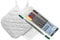 Creativ Company - 6 Textilmarker + 4 Topflappen zum selbst gestalten Topfhandschuhe