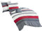 Bierbaum Bettwäsche 6472, Mako-Satin, Made in Germany, graphit 13, 200x200 + 2x 80x80 cm, für das Doppelbett