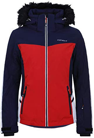 ICEPEAK Florence - Damen Skijacke in rot, Gr. 40