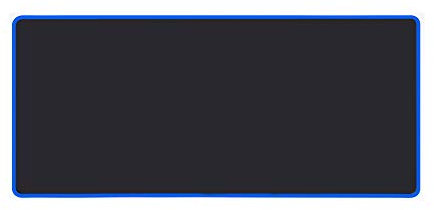 Premium Extend Mouse Pad Mat Gaming 700mm x 300 mm Large Cloth Mousepad with Non-slip Rubber Base and Overlock Stitch Edge for Home Office School Gaming Laptop Computer Mouse Desk Accessory (Blue)