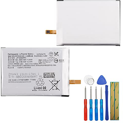 E-yiiviil Batterie de rechange LIP1655ERPC compatible avec Sony Xperia XZ2 H8296 H8216 avec outils