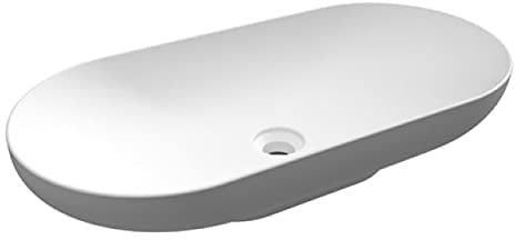 Lavabo à poser des ovales L. 70 cm