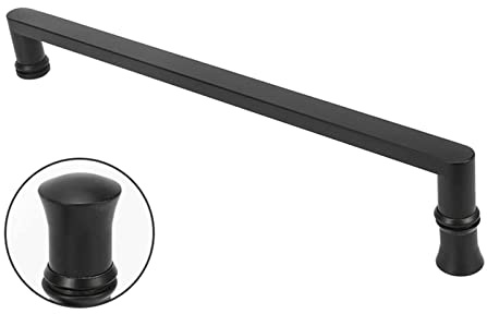 XJHOME Poignée de Porte de Douche de 400mm / 440mm | Trou de 40cm / 44cm à Trou | Poussez et Tirez la poignée de la Porte de la Porte en Acier Inoxydable (Size : 400mm)