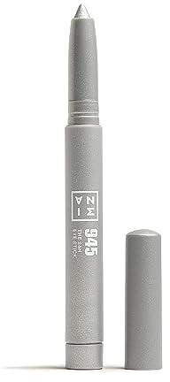 3INA MAKEUP - The 24H Eye Stick 945 - Grau Lidschatten mit Cremige Textur - Lidschatten stift Wasserfest 24h - Lidschatten mit Matte Shimmer & Mettalic Finish - Vegan - Cruelty Free