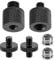 Stativ Adapter 1/4 auf 3/8 Zoll Gewinde Stativ, 3/8 auf 1/4 Zoll Adapter doppelschraube, Gewindeadapter auf Zoll Schraube Kamera Gewinde für Kamera Lampenstative Mikrofonstativ
