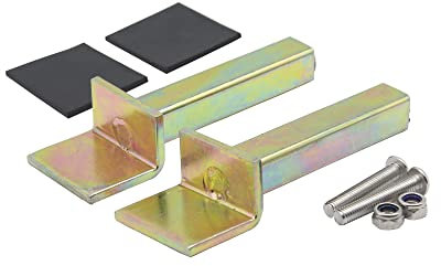 YHMOTO Sports Bike Motorcycle Stand Front/Rear Wheel Lift Stands Frame Accessories Swingarm Spool Lift Stand Paddock Stands Attachment (L-Shape FOR Rear Stand)