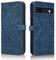 Succtopy Handyhülle für Google Pixel 7a - PU Leder Klapphülle mit Kartenfächer und Standfunktion, Flip Wallet Cover Case Schutzhülle, Blau