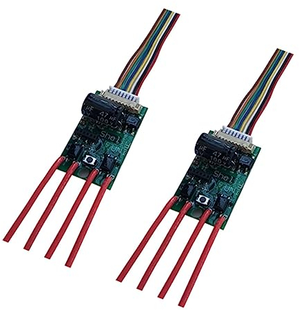 Shelly UNI 2er Pack Smart Home WLAN Modul 12-24V, 2 digitale Eingänge & potenzialfreie Ausgänge, alte Elektrogeräte smart machen, kompatibel mit Alexa & Google Home