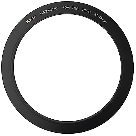 Kase Magnetic 67-72mm 67mm to 72mm Filter Step-Up Adapter Ring for Wolverine Magnetic Filters