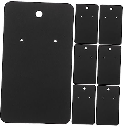 COHEALI 1 Ensemble 100 Pièces Carte De Goujon D'Oreille Porte-Boucle D'Oreille En Carton Cartes De Porte-Bijoux Cartes D'Affichage Boucles D'Oreilles Vintage Accessoires De Moniteur