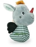 Lilliputiens - Mini-Rassel Joe der Drache - Sensorisches Frühförderungsspielzeug für Babys - Fördert Sehen, Hören und Motorik - Perfekt ab Geburt - Weiches, lustiges Kuscheltier - 83480