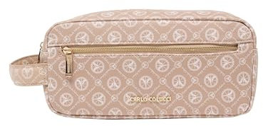 Carlo Colucci Kosmetiktasche Beige OS