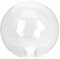 Luxshiny Lámpara De Globo De Cristal De Repuesto Pantalla Roscada G9 Cubierta De Lámpara De Bola Transparente De 120Mm Protector De Bombilla Para Lámpara Colgante De Techo