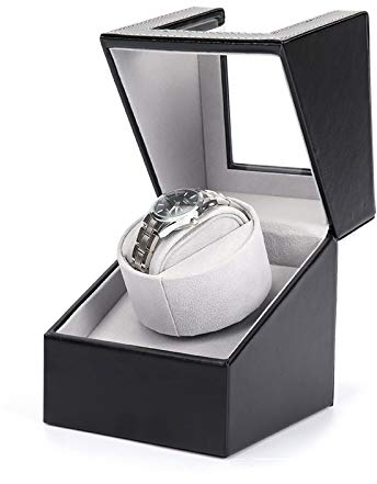 Olvy Uhrenbeweger für Automatikuhren, Extrem Leisem Motor, Watch Winder, Automatischer Uhrenbeweger, Watchwinder
