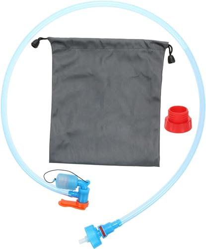 LSOSVSEU Wasserflaschen-Konverterschlauch-Adapter-Set, Trinkkonverterschlauch, Trinkschlauch, Trinkblasen-Ersatzschlauch, kompatibel mit den meisten Wasserflaschen und Trinkblase