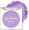 Erinde Single Purple Lidschatten Palette, Nudetöne Violett Matte Eyeshadow Palette, Wasserfest Pressed Powder Lidschattenpalette, High Pigmented & Long Lasting Basic Shade Eye Makeup