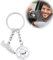 LJFEA 1Stk. Schlüsselanhänger Fussball Fussballschuh Auto Keychain Anhänger Deko Fußballplatz Schlüsselbund mit O-Ring für Erwachsene und Kinder Geschenkidee Autodeko