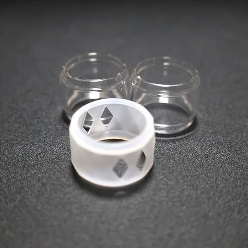 WratryParts - 3 piezas de repuesto para tanque Geekvape Z Sub Ohm RTA (anillo transparente)