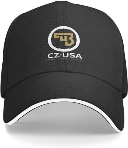 Baseballmütze Hip Hop Sonnenhut CZ-USA Logo Baseballmütze Golfbekleidung Trucker Cap Damenmütze Herren