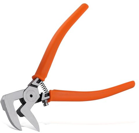 SPEEDWOX Drahtschneider 90 winkelig linksschneidend Bündigschneider für Elektronikbauteile Ultra-scharfe Seitenschneider Drahtschere für Schmuckherstellung Schneiden von weichen Drähten, Elektronik