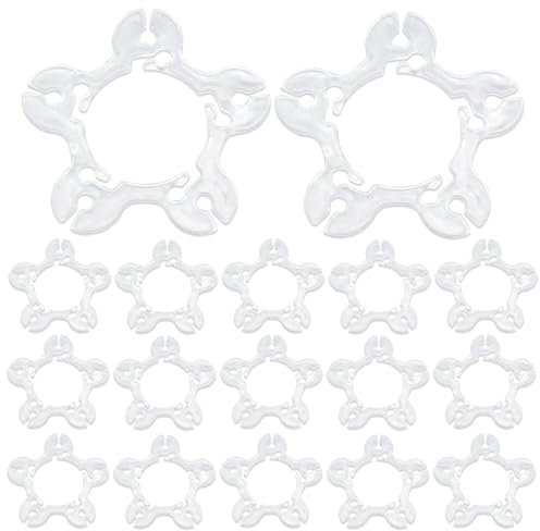 50 Stück Ballon Clips Set,Ballonbogen Gestell Ballonclips,Iuftballon Girlande Ständer,Balloon Bogen Halter Zubehör,Ballonverbinder,für Geburtstagsfeiern,Hochzeiten,Feiern,Allerheiligen,Weihnachten