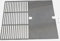 Grille de cuisson + plaque de cuisson Plancha en acier inoxydable V2A pour barbecues Campingaz 3 Series Classic/Premium/Woody/Master