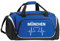 multifanshop Sporttasche - München blau - Herzschlag - Druck weiß - Tasche Größe one size blau/schwarz