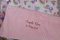 ★ Babydecke mit Namen und Datum Bestickt ★ Baumwolle ★75x100 cm ★ Füllung ★personalisiert (Hellrosa - Schmetterlinge 2)