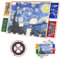 HUAXUS 1000 Teile drehbarer Puzzletisch mit Schublade und Deckel, 75x56cm Puzzle 1000 Teile Puzzle Board Einfache Lagerung, Leichtes Design Lazy Susan Puzzlebrett