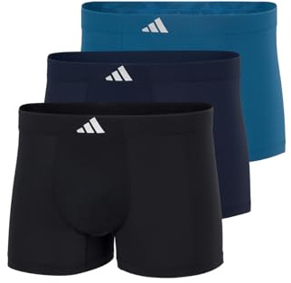 adidas Herren Trunk (3 Pack) - Active Micro Tech - Boxershorts - Bequeme Unterwäsche