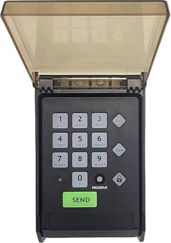 Ghost Control Keypad, Ghost Controls Premium Wireless Keypad für Ghost Gate Opener mit wetterfester Abdeckung, für automatische Toröffner, kompatibel mit AXP1 AXS1 Fernbedienung - Modell AXWK
