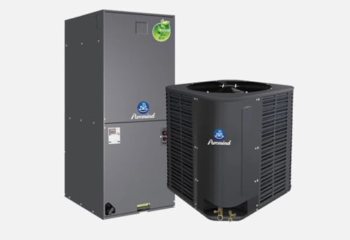 Condensador de aire acondicionado de 18 videntes, 2 toneladas, 3 toneladas, 5 toneladas y horno de manipulación de aire de gas BTU de 60 K (3 toneladas)
