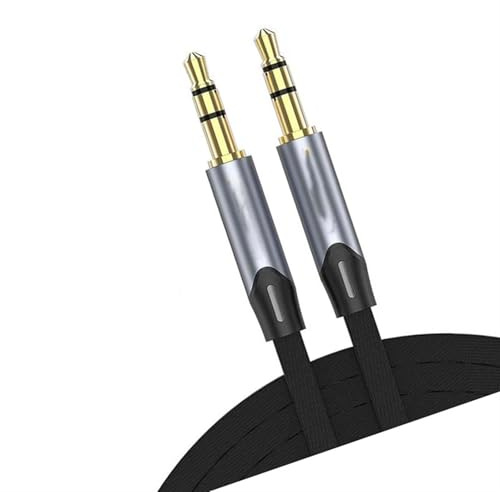 Straight/Angle Instrument Jack Lead Cable， 3.5mm Silver-Plated Braided Audio Cable For Guitar Speaker Headphone 0.5-5m(Ap,2m)