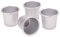 KitchenCraft KCDARIOL Dariole Moulds, Anodised Aluminium, 6.5 cm, 4 Piece Dessert Mould Set