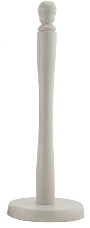 apollo THE HOUSEWARES BRAND 4934 Beech Towel Holder GREY, Wood, 12 x 35 x 12 cm