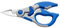 Beta BM1330 - Schere mit Tasche, Blau
