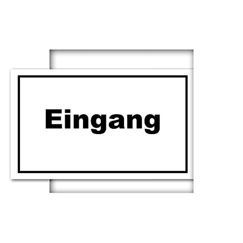 Hinweisschild - Eingang