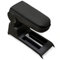 pro.tec Accoudoir Central - avec Compartiment - rembourré - Textile - Noir