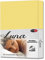 CelinaTex Luna Spannbettlaken 180 x 200 cm Creme gelb Polyester Bettlaken Mikrofaser Spannbetttuch