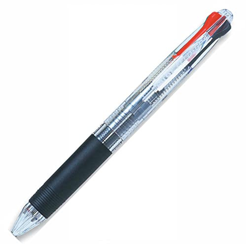 Pilot Feed GP4 4 in 1 4-colour Ball Point Pen Clear Barrel BPKG-35R-M-NC (Box 12)