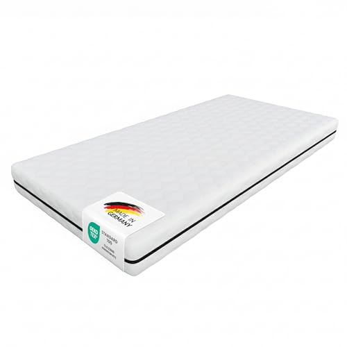 MSS e.K. Rollmatratze Easy Komfort inkl. versteppten Bezug - 80 cm x 200 cm