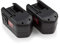 2 Pack ExpertPower 18v 3300mAh NiMh Extended Battery for Milwaukee 48-11-2200 48-11-2230 48-11-2232