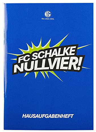 FC Schalke 04 Hausaufgabenheft/Aufgabenheft/Schulheft S04 - Plus gratis Aufkleber Forever Gelsenkirchen
