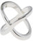 MagiDeal Schalclip Schal Schnalle Ring förmig Schmuck Zubehör - Farben Auswählen - Silber