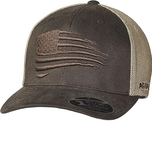 ariat Herren Patriot Snapback Cap, braun, Einheitsgröße