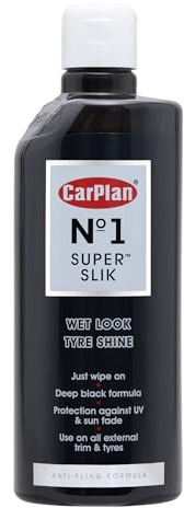 CarPlan No.1 Brillant pour Pneus de Voiture Super Slik Wet Look, 600 ml